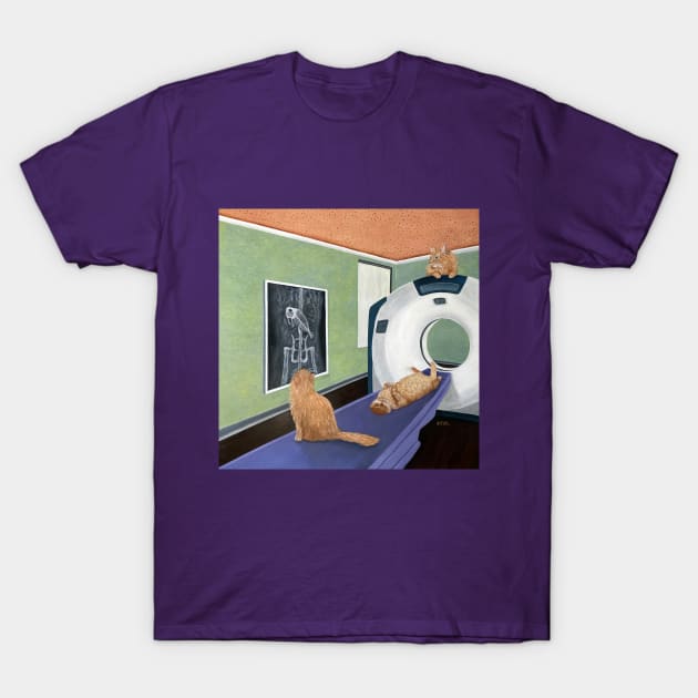 CAT Scan T-Shirt by KarenZukArt